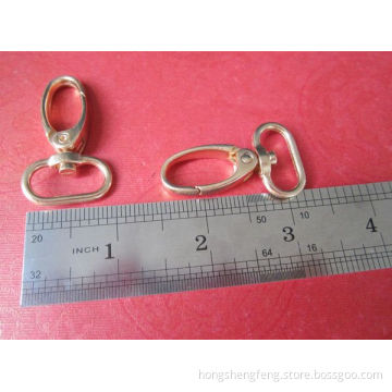 Factory Supply Fashion Gold Color Bag Snap Hook